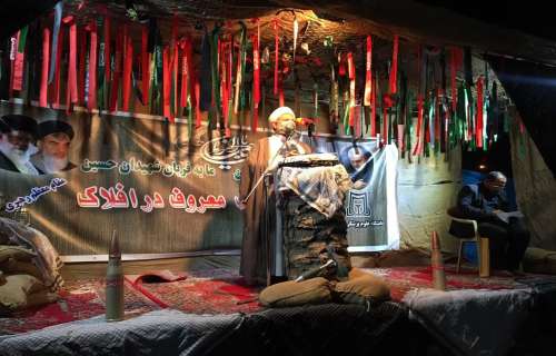 اربعین شهید گمنام در دانشگاه علوم پزشکی جیرفت برگزار شد